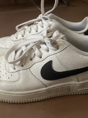 Nike Airforce sneakers, size 38, black and white