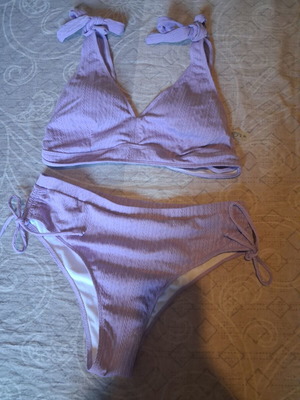 Women's swimsuit new, purple, size XXL