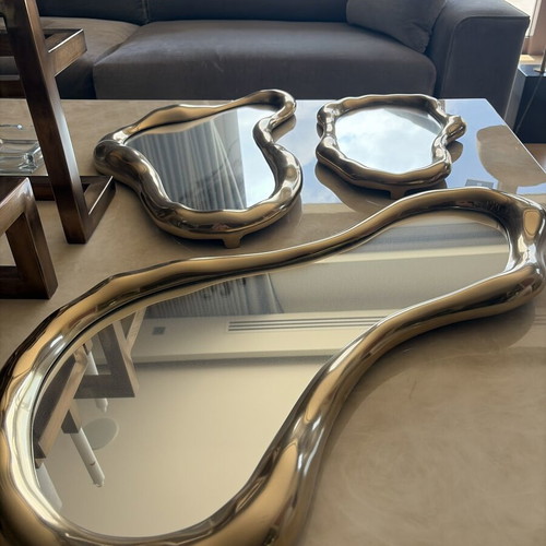 Eichholtz Viterbo Mirror Set of 3 with Gold Finish