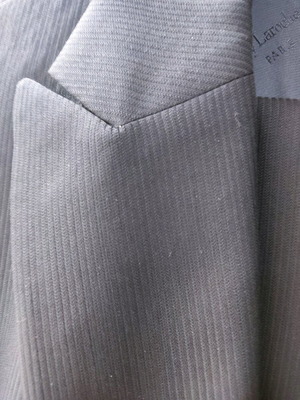 Κοστούμι βραδινό Guy Laroche σαν καινούργιο, μαύρο με λεπτή ρίγα