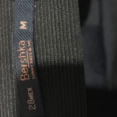 Bershka mini skirt blue like new, size M