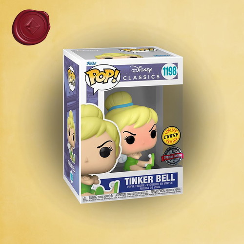 Funko POP! Disney Classics Tinker Bell CHASE new 1198