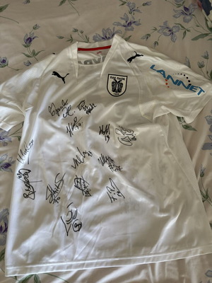 PAOK Jersey 2007/08 signed, like new, collectible
