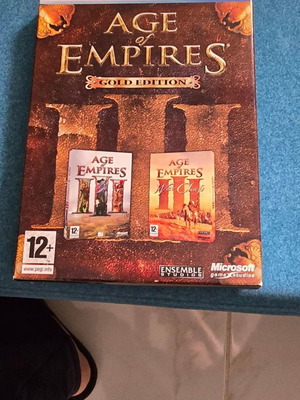 Age of Empires 3 Gold Edition PC used, hard copy