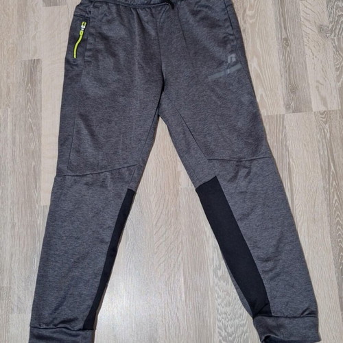 Russell Athletic boys' tracksuit pants XXL like new, fleece, gray