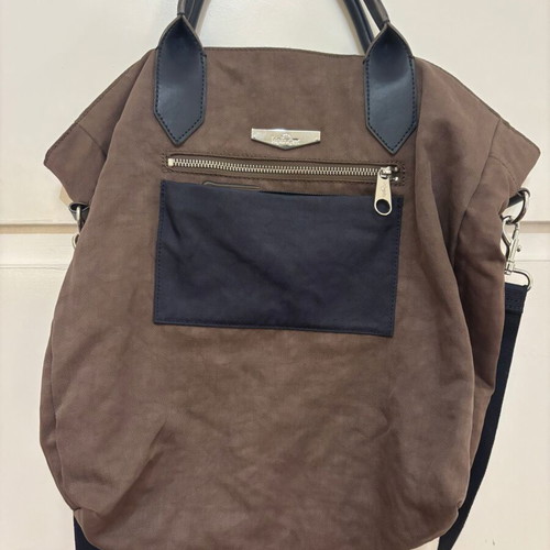 Kipling handbag crossbody in brown and blue, like new