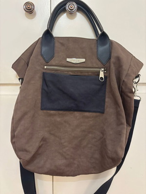 Kipling handbag crossbody in brown and blue, like new
