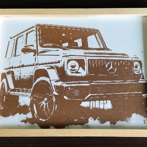Laser Engraved Painting new, suitable for gift or decoration