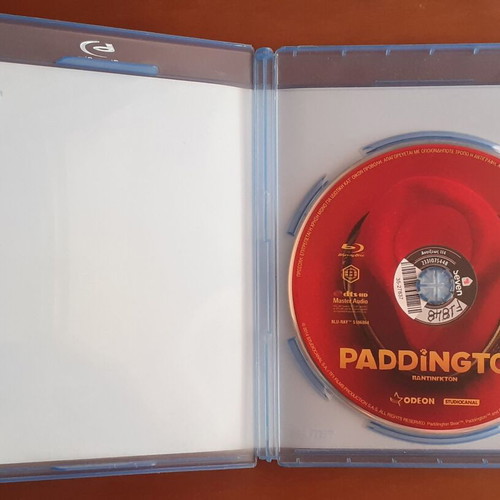 Paddington Blu-ray used, Greek subtitles, adventure fantasy comedy
