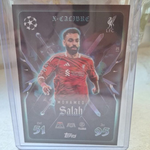 Topps X-Calibre Mohamed Salah card 2026