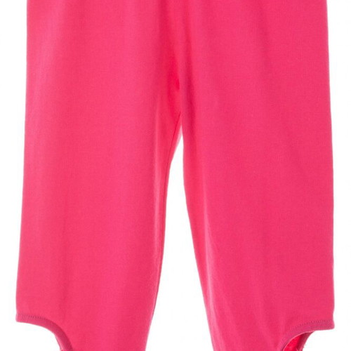 Frenzy kids' capri leggings fuchsia with ties size 6, new