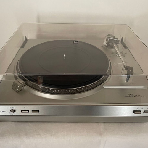Technics SU-Z22 amplifier and Dual CS 607 turntable like new