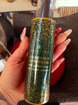 Hristina Cosmetic Sun Tanning Oil new