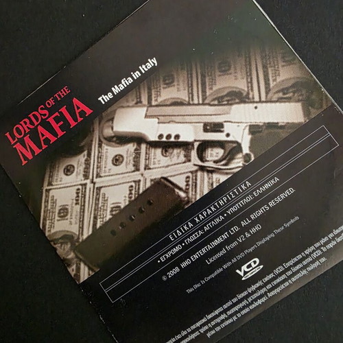 Lords of the Mafia The Mafia in Italy VCD like new, crime documentary