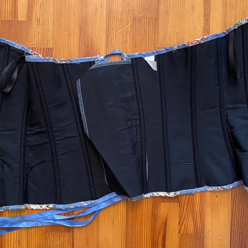 Blue corset used, size Large