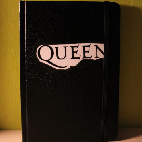 Queen notebook A5, 100 pages