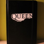 Queen notebook A5, 100 pages