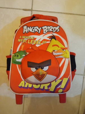 Angry Birds Kids School Bag like new