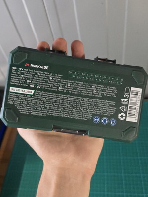 Parkside metal drill bits new