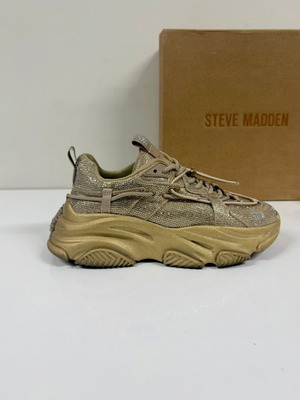 Steve Madden Vault 2R sports shoes used, size 39, gold
