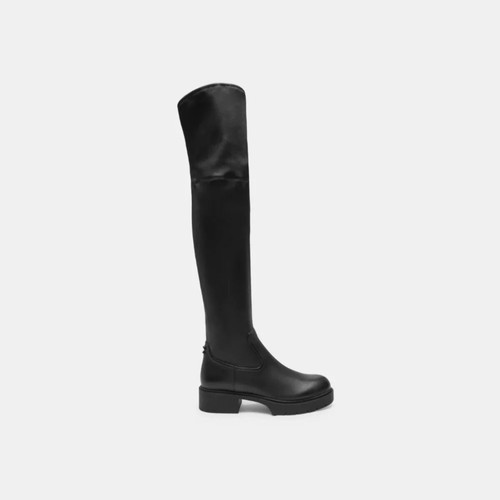 Coach Lisa over-the-knee boots, size 38, black