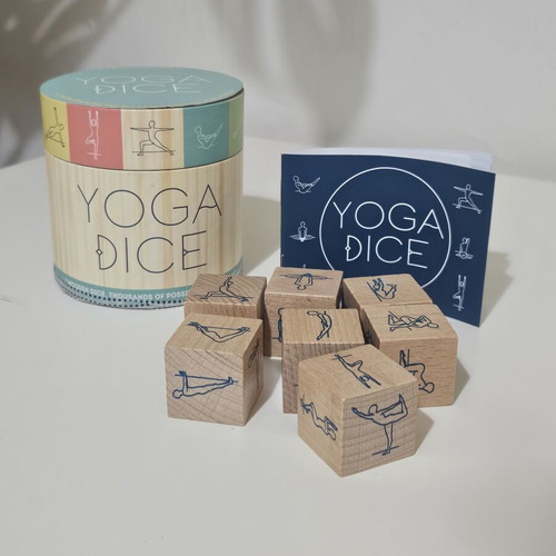 Yoga Dice like new with instruction manual