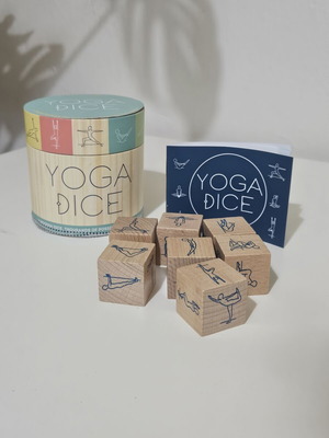 Yoga Dice σαν καινούργιο με εγχειρίδιο οδηγιών