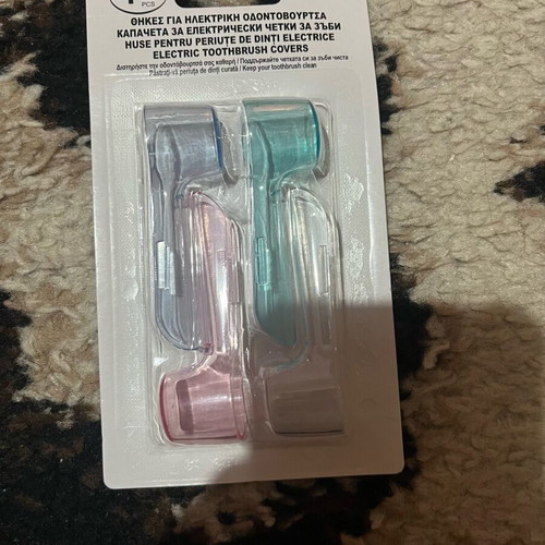 Electric toothbrush covers new, set of 8 from Jumbo