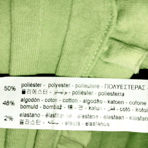 Bershka green short-sleeved cardigan used, size Small