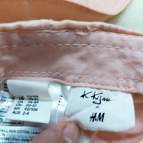 H&M Girls' Kids Hat like new, multicolor, size 52