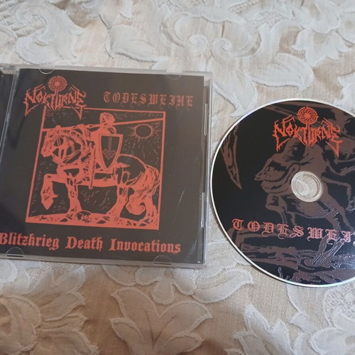 Nokturne / Todesweihe – Blitzkrieg Death Invocations CD like new, black metal