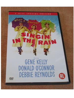 Singin' in the Rain DVD μεταχειρισμένο, Warner, περιοχή 2, κωμωδία