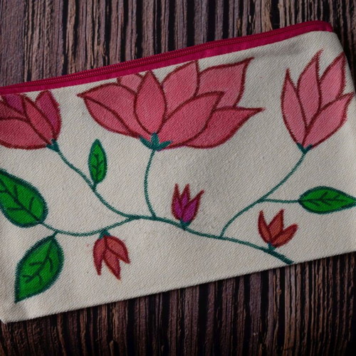 Hand-painted toiletry bags pack of 12 like new