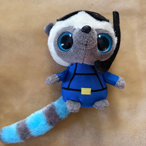 Yoohoo & Friends lemur plushie new as scuba diver