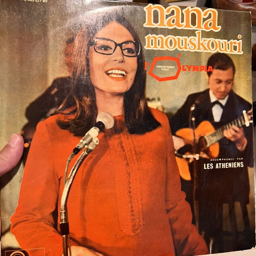 Nana Mouskouri Nana À L'Olympia LP 1967 French edition