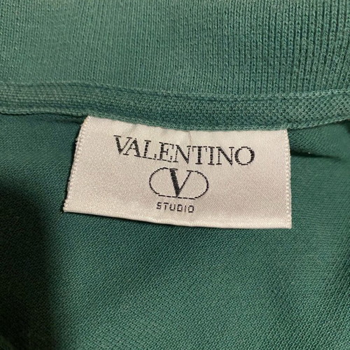 Valentino polo shirt size XL used, green