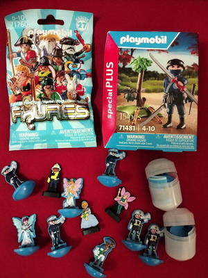 Playmobil figures like new with special plus set and sealed pack