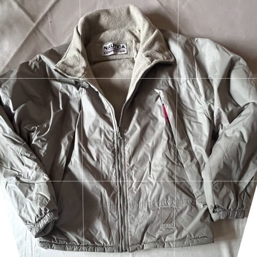 Nautica Competition Double Face beige, size L, like new