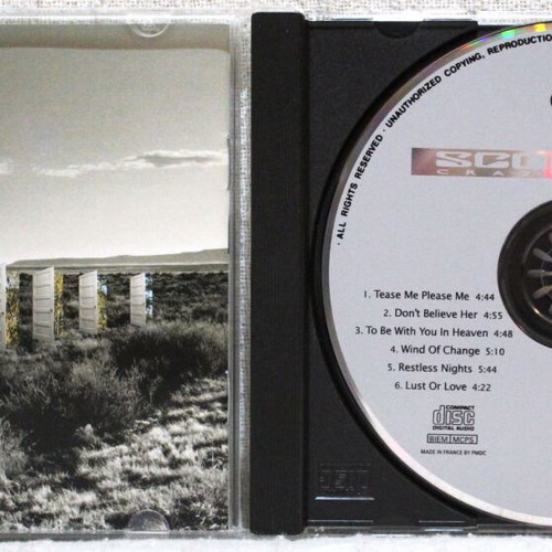 Scorpions Crazy World CD album like new, rock