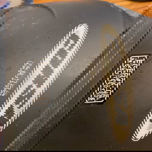 Κράνος Μαύρο Corsa CF-155 μεταχειρισμένο, flip-up 1600 gr