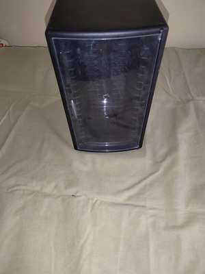 Vintage Italian CD case for 16 CDs used, MGL Plast