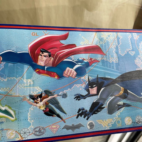 Justice League decor roll new for wall 10 meters