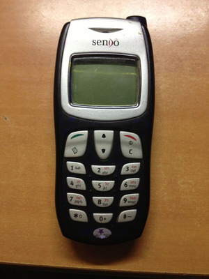 Sendo S230 blue silver used without charger