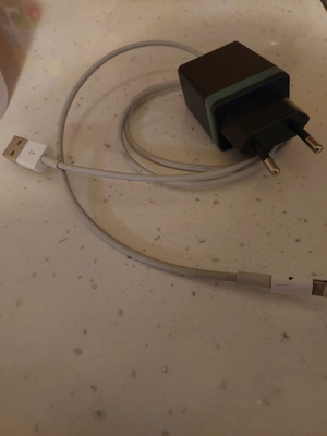 iPhone charger used