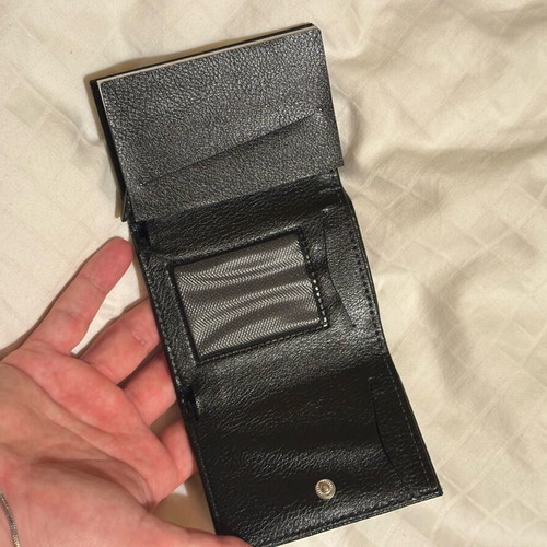 Men's bag and wallet set unused, black