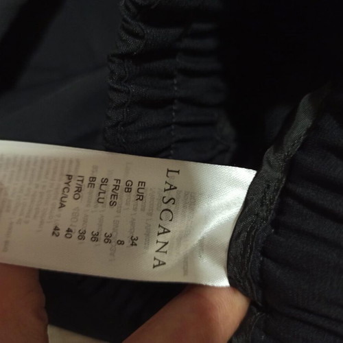 Loosefit pants Lascana black like new, high waist