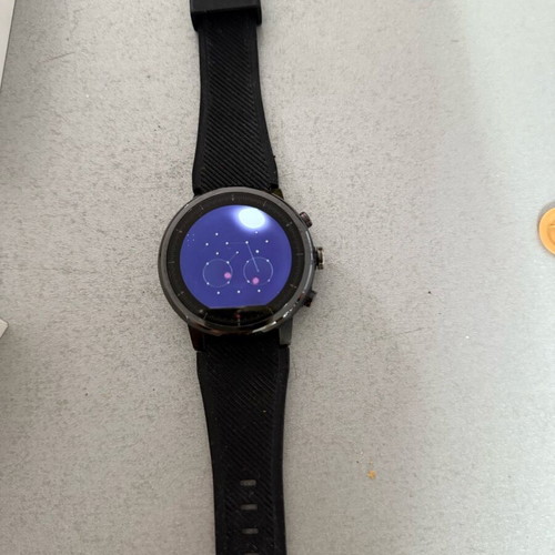 Amazfit Stratos used watch with mark and charger
