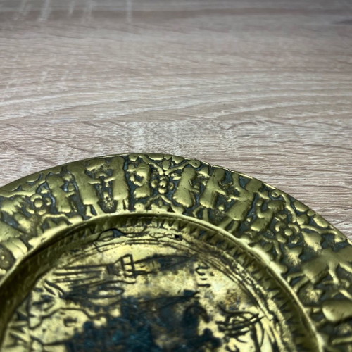 Bronze decoration with Hagia Sophia theme used