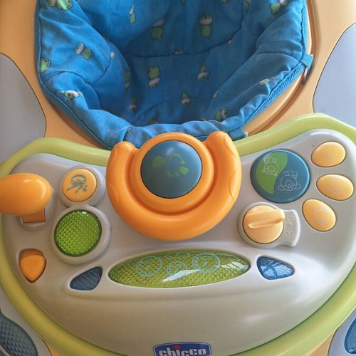 Chicco Girello DJ Baby Walker like new with activity panel