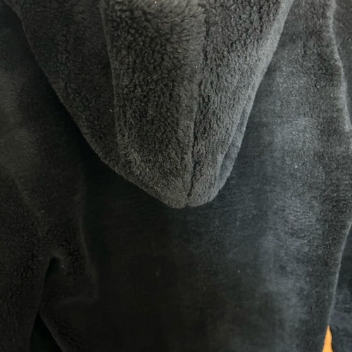 Celestino black fur coat like new, women's
